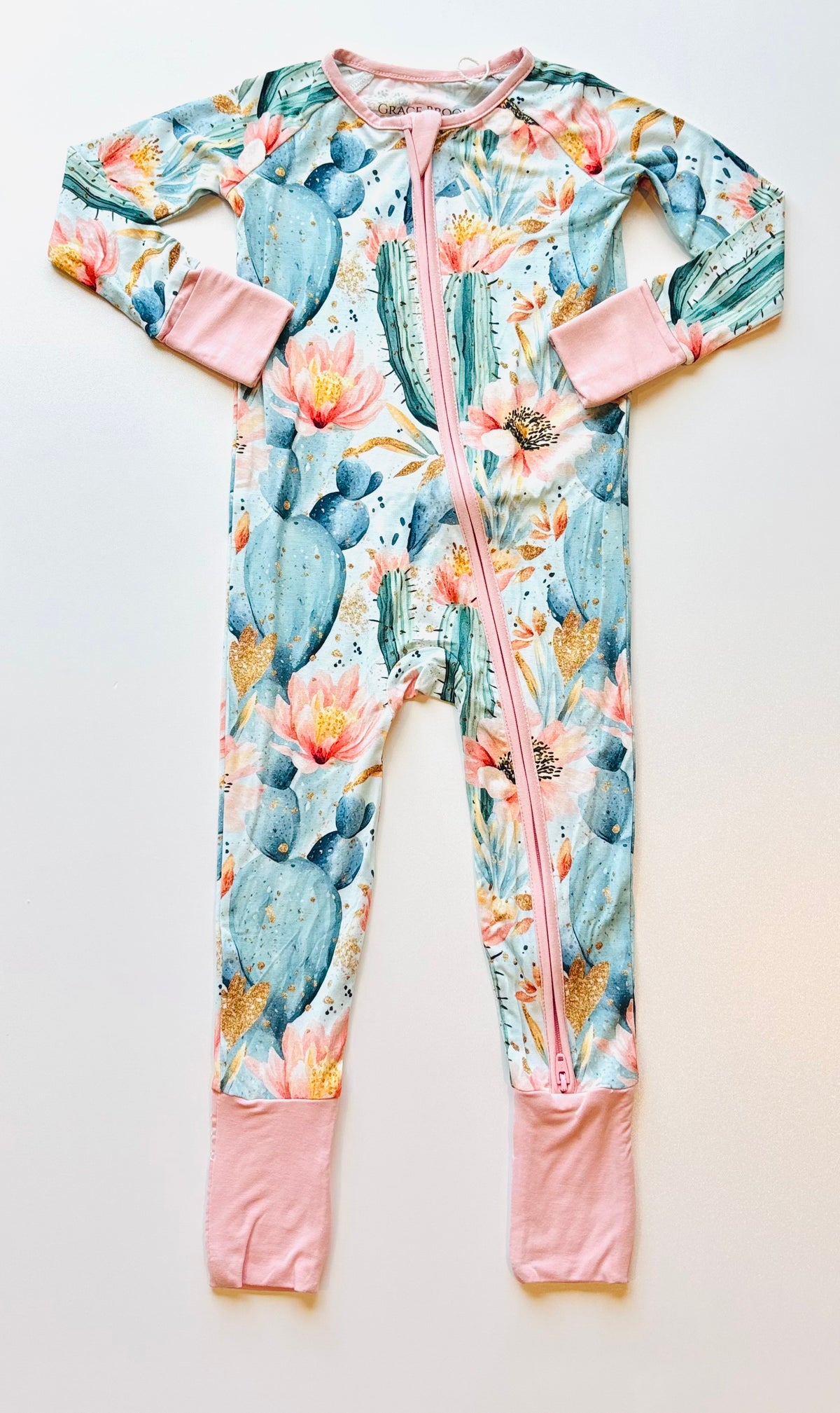 Cactus flowers Convertible Zippy Romper