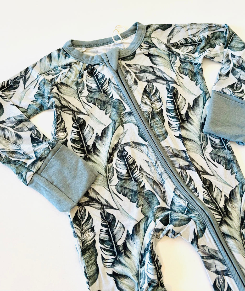 Tropical Mist convertible zippy Romper