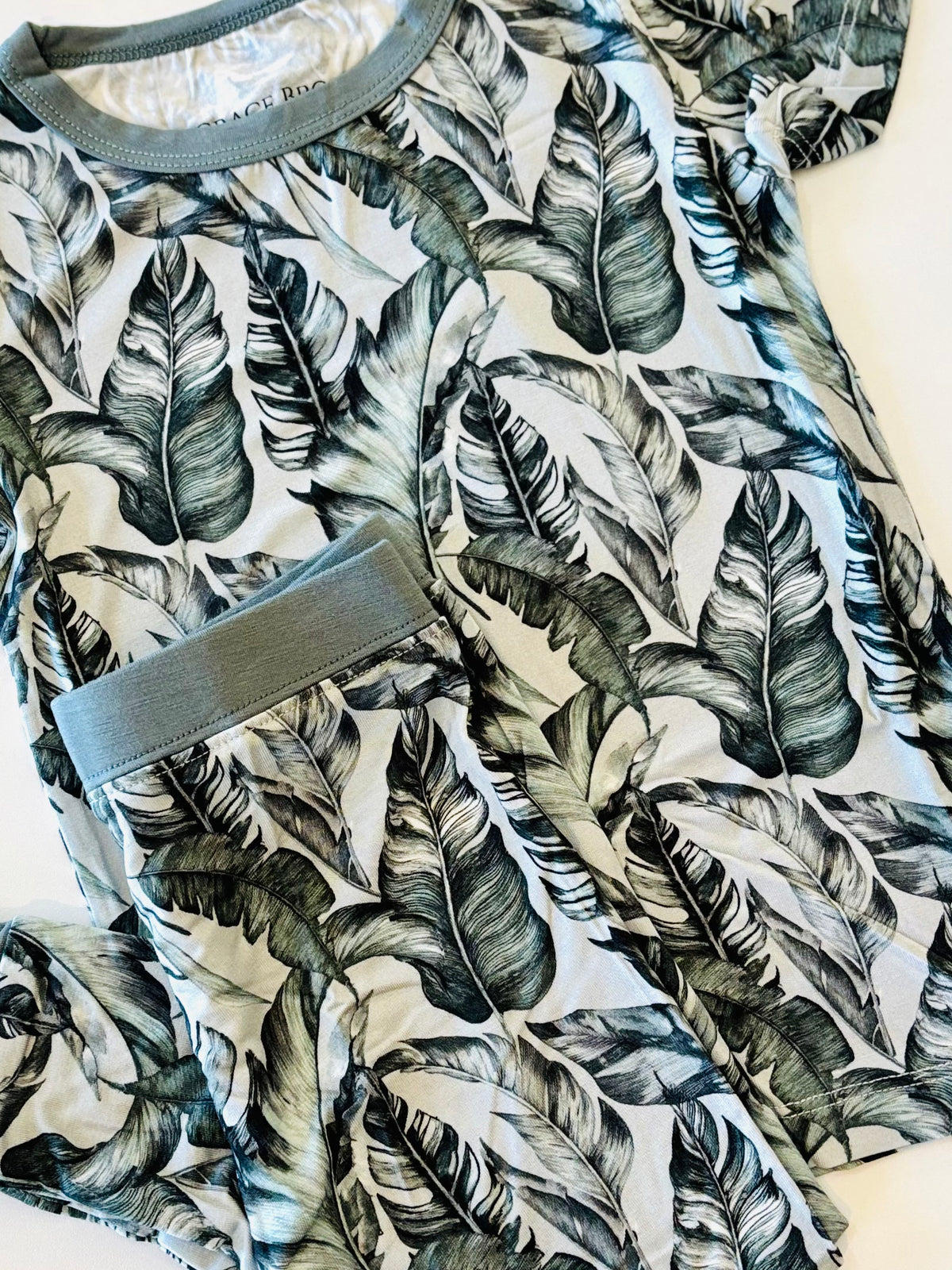 Tropical Mist Short Sleeve And Pant Set