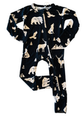 Mountain Animals Convertible Zippy Romper
