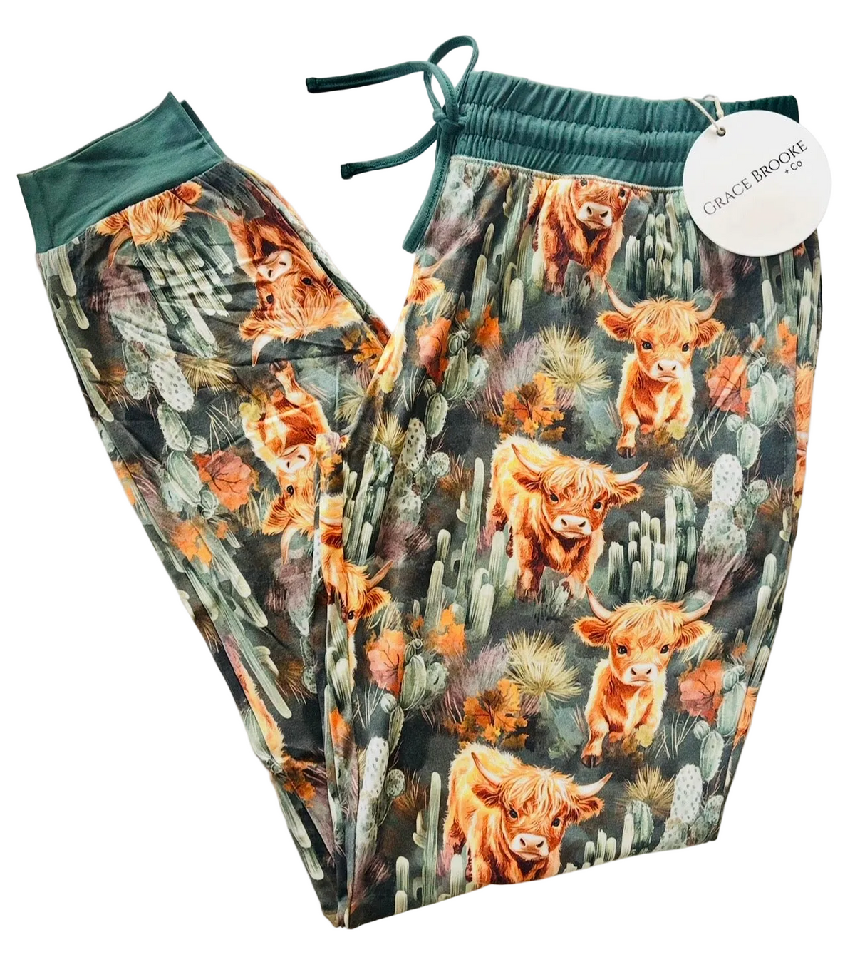 Highland cow women’s joggers