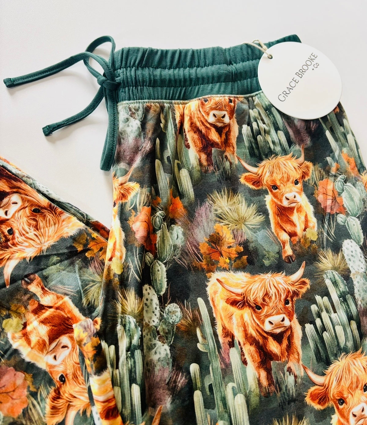 Highland cow women’s joggers