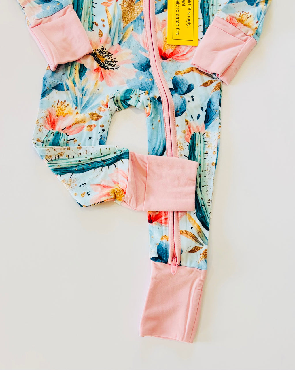 Cactus flowers Convertible Zippy Romper