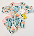 Cactus flowers Long Sleeve & Pants Set