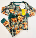 Highland Cow Long Sleeve & Pants set